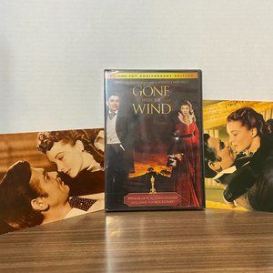 Gone with the Wind DVD 70th Anniversary NEW & Bonus Vintage Postcards *B…